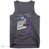 I Survived The New Jersey Drone Invasion Tank Top thumb 0