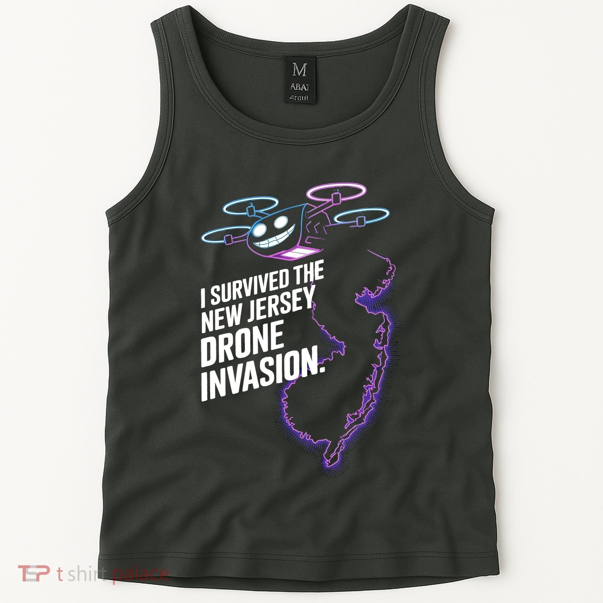 I Survived The New Jersey Drone Invasion Tank Top
