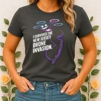 I Survived The New Jersey Drone Invasion Women's T-Shirt thumb 2