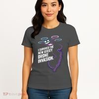 I Survived The New Jersey Drone Invasion Women's T-Shirt thumb 4