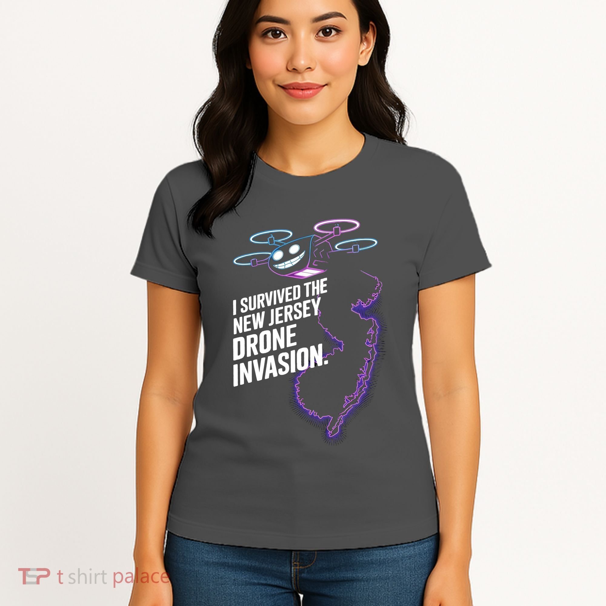 I Survived The New Jersey Drone Invasion Women's T-Shirt