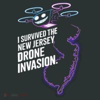 I Survived The New Jersey Drone Invasion Women's T-Shirt thumb 6