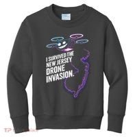 I Survived The New Jersey Drone Invasion Kids Sweatshirt thumb 0