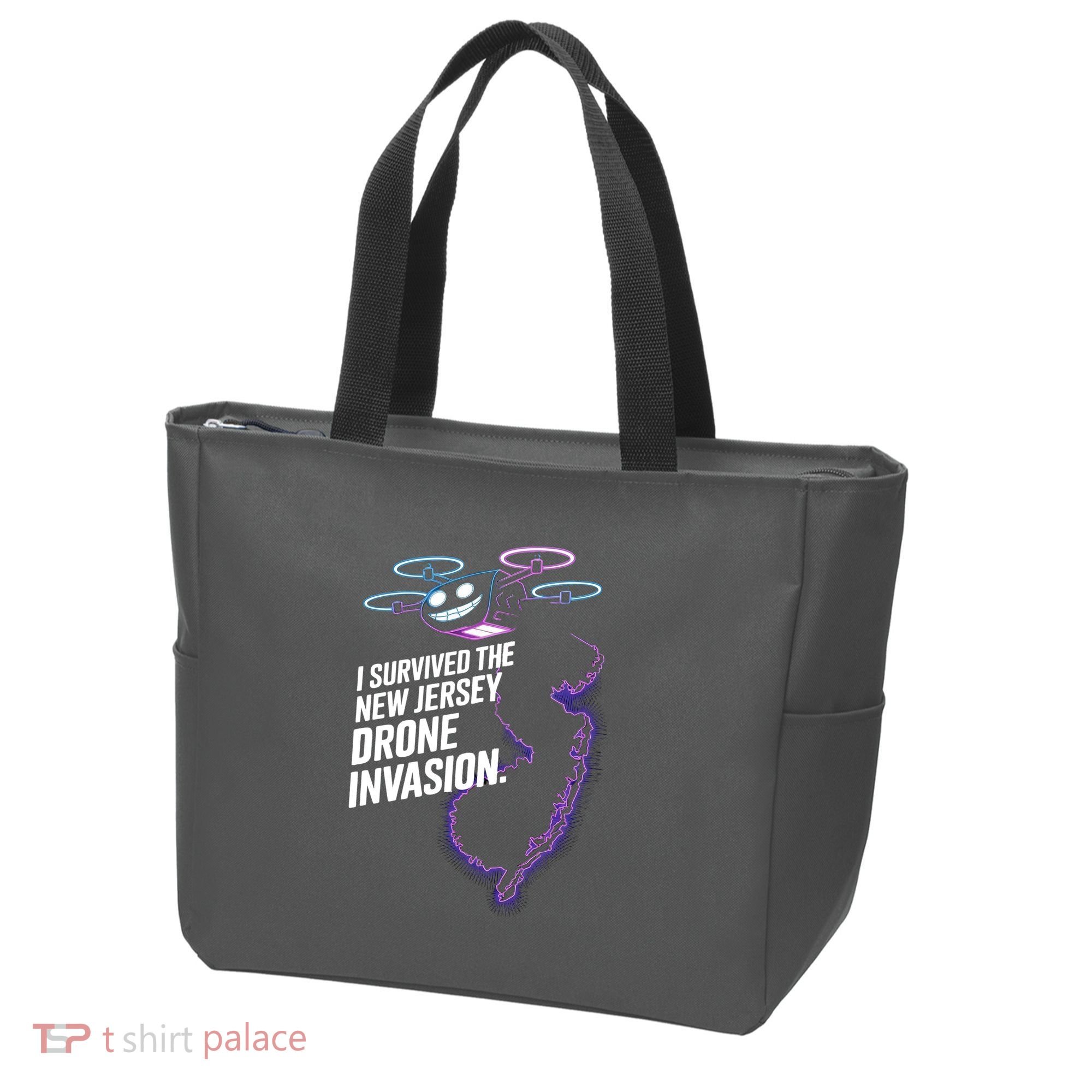I Survived The New Jersey Drone Invasion Tote Bag