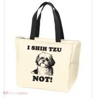 I SHIH TZU NOT Funny Shih Tzu Dog Tote Bag thumb 3