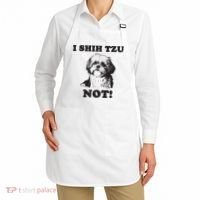 I SHIH TZU NOT Funny Shih Tzu Dog Apron thumb 2