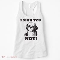 I SHIH TZU NOT Funny Shih Tzu Dog Women's Tank Top thumb 0