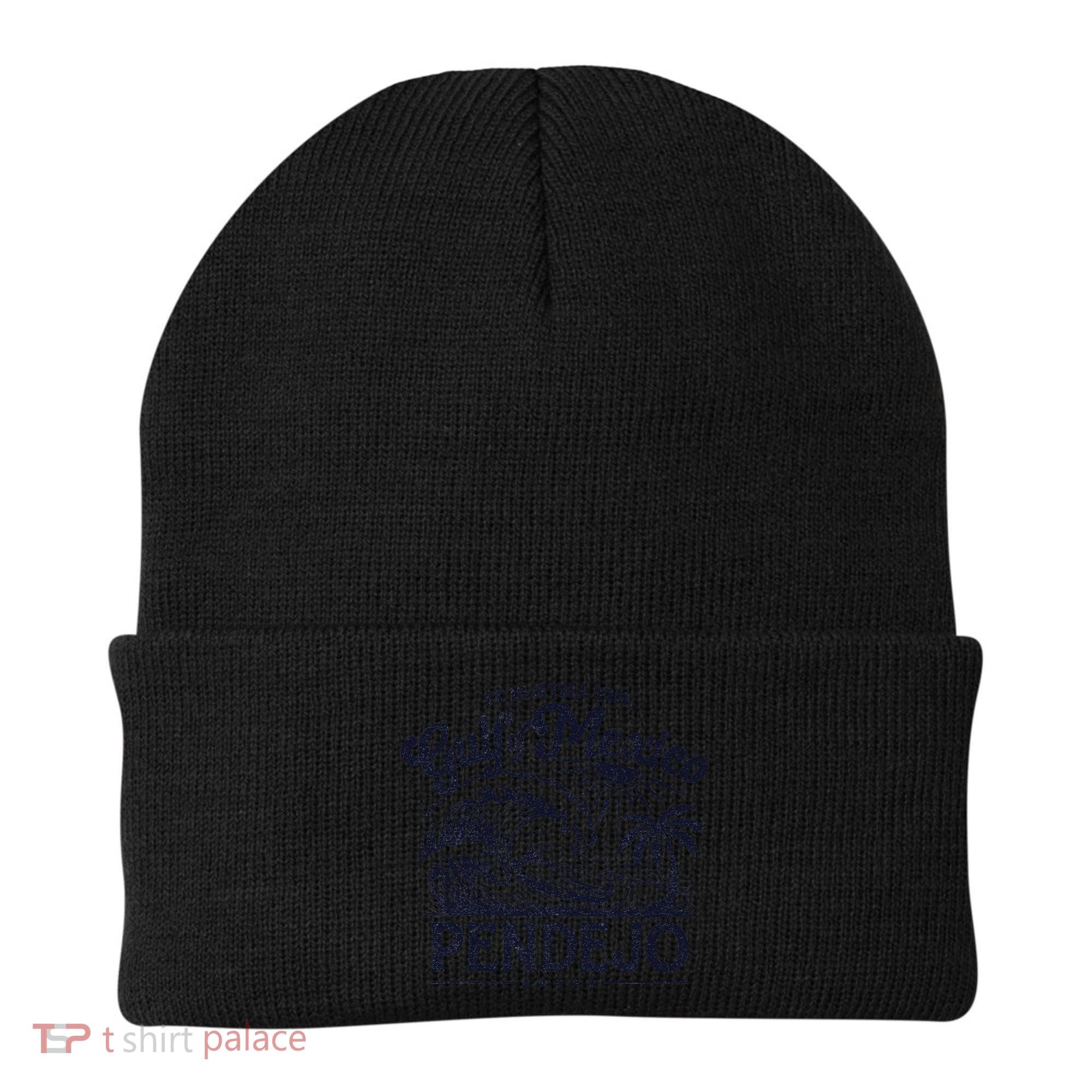 Its Still The Gulf Of Mexico Pendejo Beach Funny Spanish Beanie