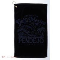 Its Still The Gulf Of Mexico Pendejo Beach Funny Spanish Golf Towel thumb 0