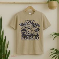 Its Still The Gulf Of Mexico Pendejo Beach Funny Spanish T-Shirt thumb 2