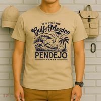 Its Still The Gulf Of Mexico Pendejo Beach Funny Spanish T-Shirt thumb 6