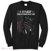 I Study Triggernometry Gun Veteran Christmas Sweatshirt thumb 0