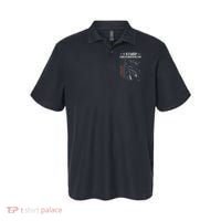 I Study Triggernometry Gun Veteran Christmas Polo thumb 0