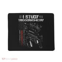 I Study Triggernometry Gun Veteran Christmas Mousepad thumb 0