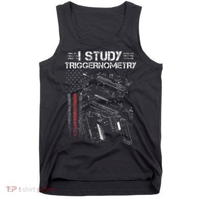 I Study Triggernometry Gun Veteran Christmas Tank Top