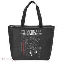 I Study Triggernometry Gun Veteran Christmas Tote Bag thumb 0