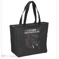 I Study Triggernometry Gun Veteran Christmas Tote Bag thumb 2