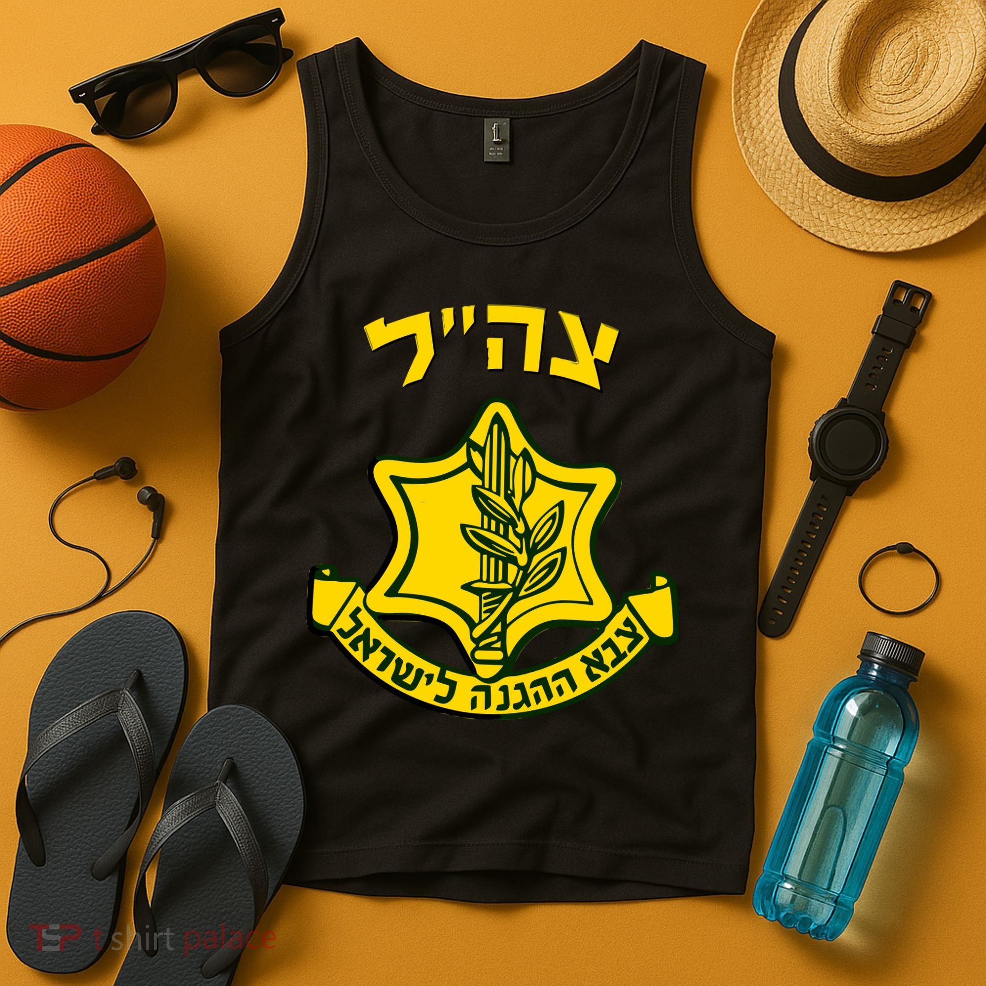 Idf Support Tzahal Tees Israel Defense Forces Tank Top