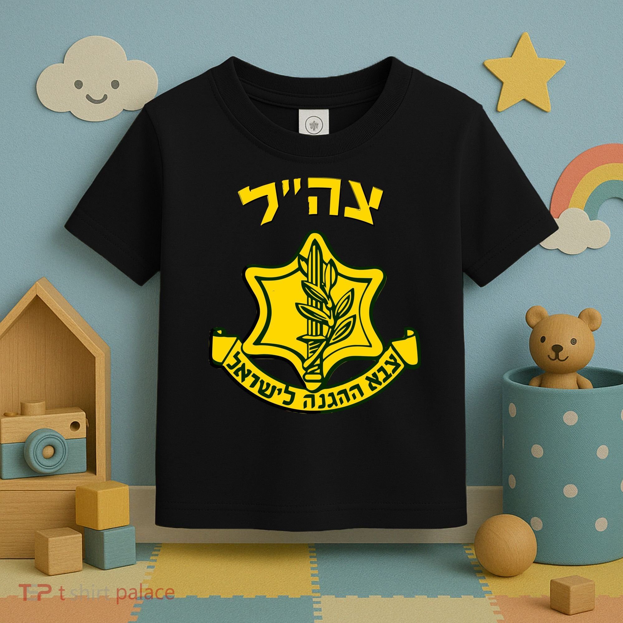 Idf Support Tzahal Tees Israel Defense Forces Toddler T-Shirt