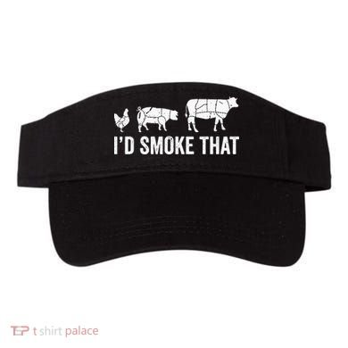 I'd Smoke That Fun BBQ Smoker Chef Visor
