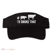 I'd Smoke That Fun BBQ Smoker Chef Visor thumb 0