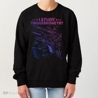 I Study Triggernometry Gun Funny Gift Veteran Christmas Gift Women's Sweatshirt thumb 0