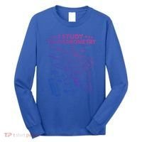 I Study Triggernometry Gun Funny Gift Veteran Christmas Gift Long Sleeve Shirt thumb 0