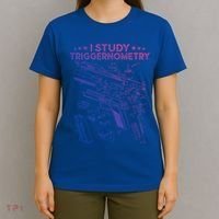 I Study Triggernometry Gun Funny Gift Veteran Christmas Gift T-Shirt thumb 4