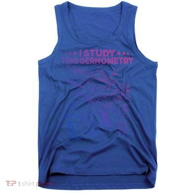 I Study Triggernometry Gun Funny Gift Veteran Christmas Gift Tank Top