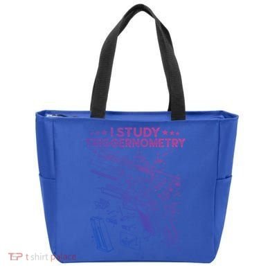 I Study Triggernometry Gun Funny Gift Veteran Christmas Gift Tote Bag