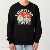 I Survived The Sixties 60s Twice Women's Sweatshirt thumb 0