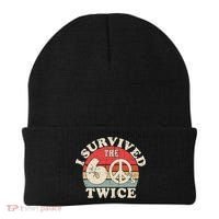 I Survived The Sixties 60s Twice Beanie thumb 0