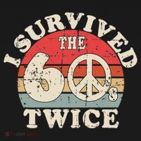 I Survived The Sixties 60s Twice Polo thumb 3