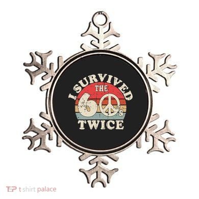 I Survived The Sixties 60s Twice Ornament