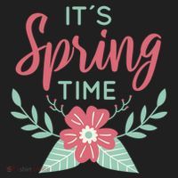 It's Spring Time Flower Women's Sweatshirt thumb 2