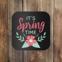 It's Spring Time Flower Coaster thumb 0