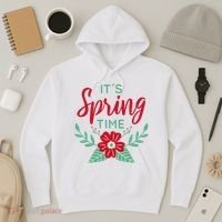 It's Spring Time Flower Hoodie thumb 3