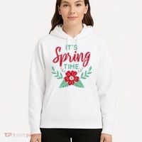 It's Spring Time Flower Hoodie thumb 5