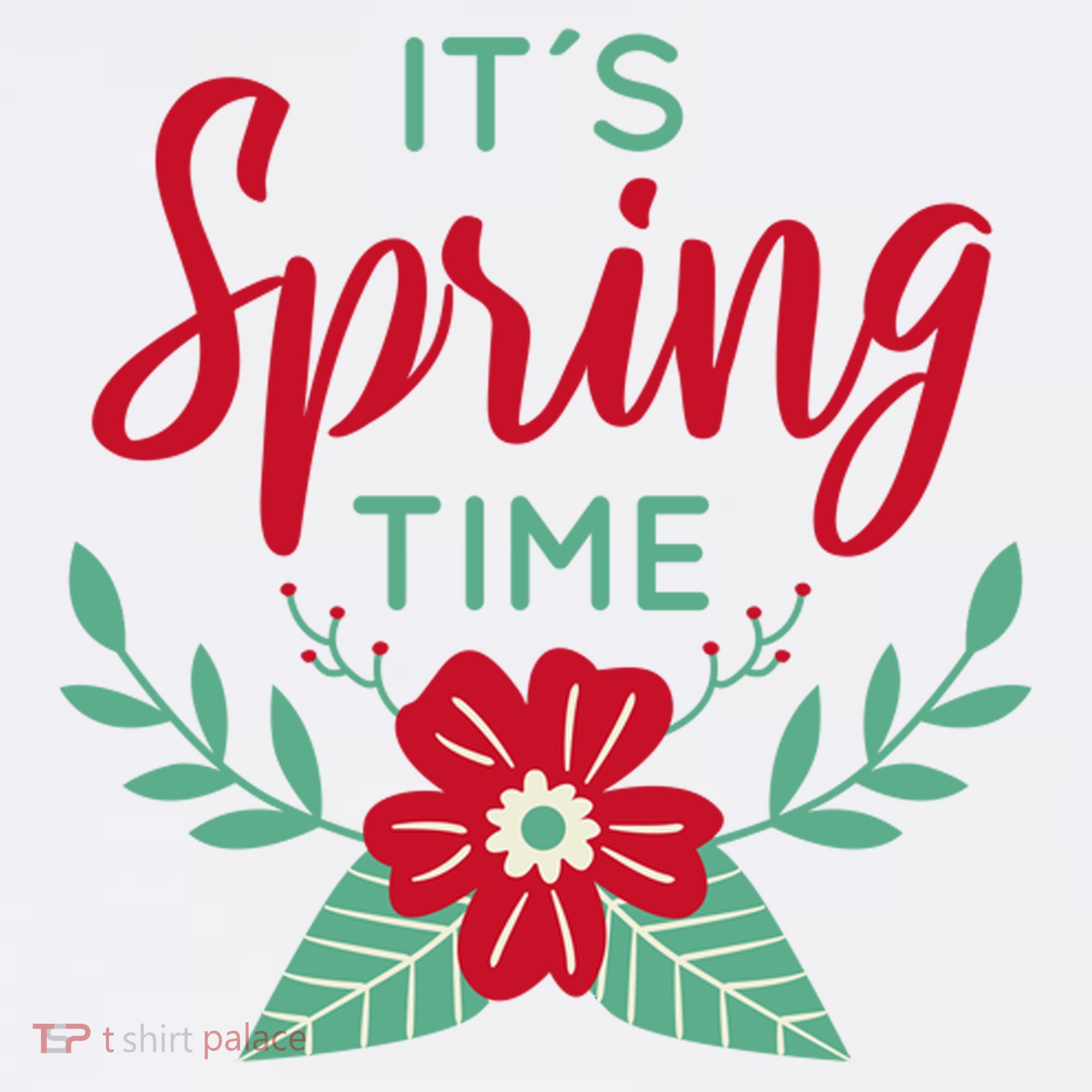 It's Spring Time Flower Long Sleeve Shirt