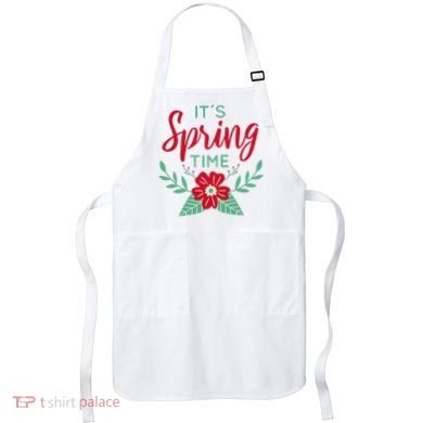 It's Spring Time Flower Apron