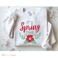 It's Spring Time Flower Sweatshirt thumb 2