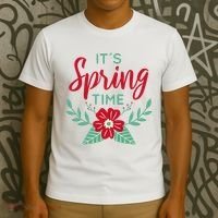 It's Spring Time Flower T-Shirt thumb 3