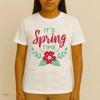 It's Spring Time Flower T-Shirt thumb 4