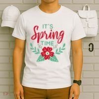 It's Spring Time Flower T-Shirt thumb 6