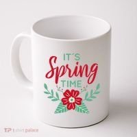 It's Spring Time Flower Coffee Mug thumb 0