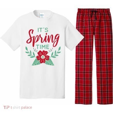It's Spring Time Flower Pajama Set