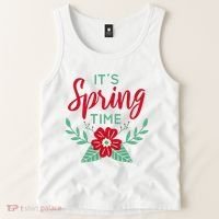 It's Spring Time Flower Tank Top thumb 2