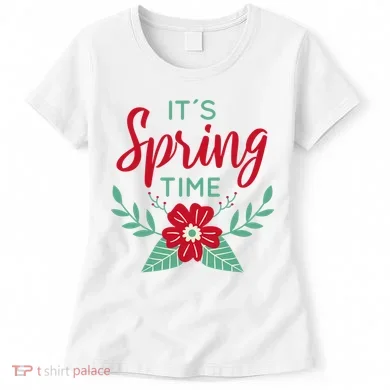It's Spring Time Flower Women's T-Shirt