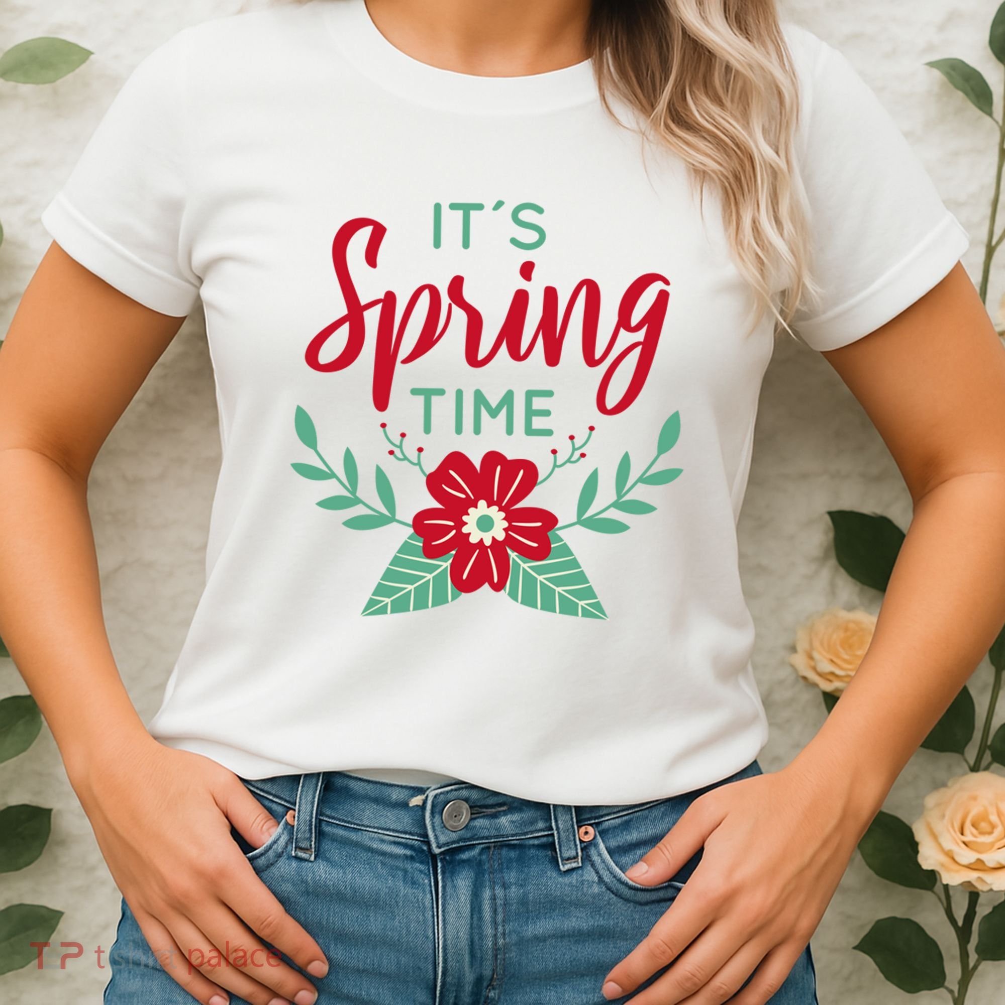 It's Spring Time Flower Women's T-Shirt