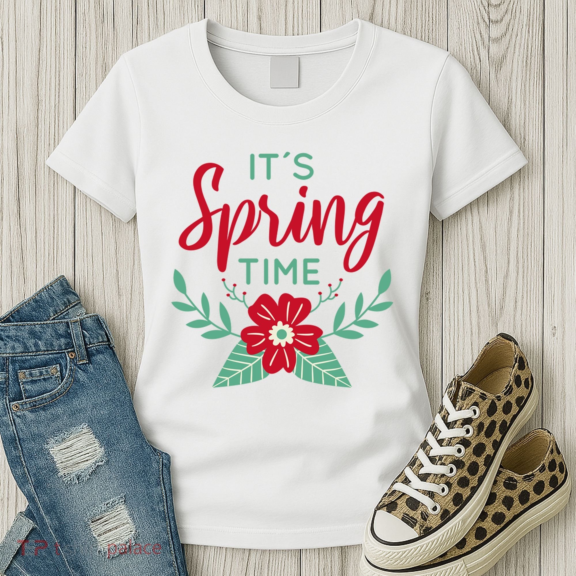 It's Spring Time Flower Women's T-Shirt